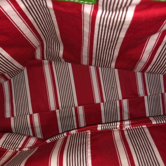 Kate Spade Canvas & Kelly Green Boho Purse - Picture 11 of 11